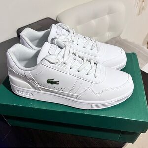 Lacoste T-Clip White Sneakers